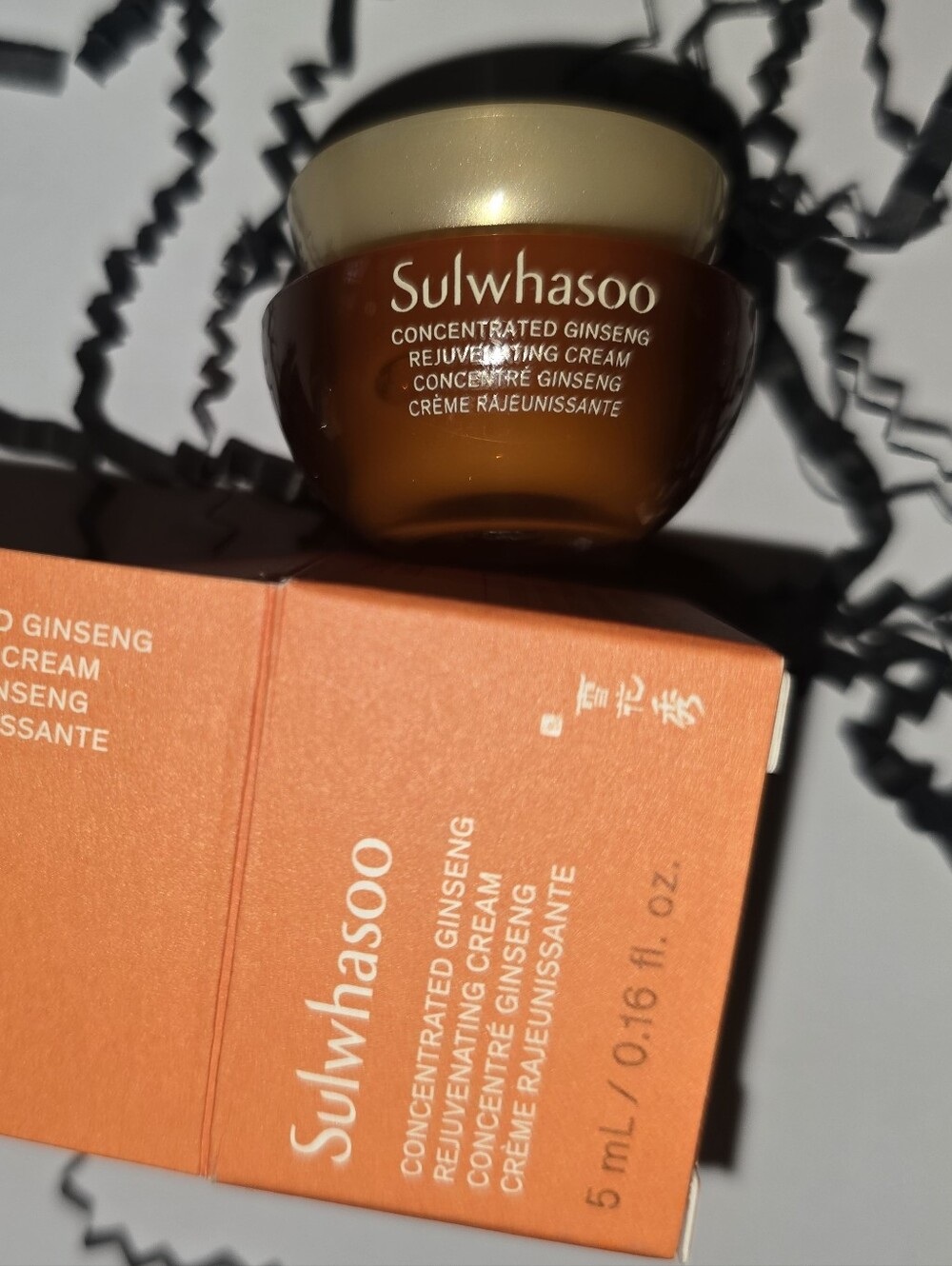 Sulwhasoo Concentrated Ginseng Rejuvenating Cream Mini 5 mL New